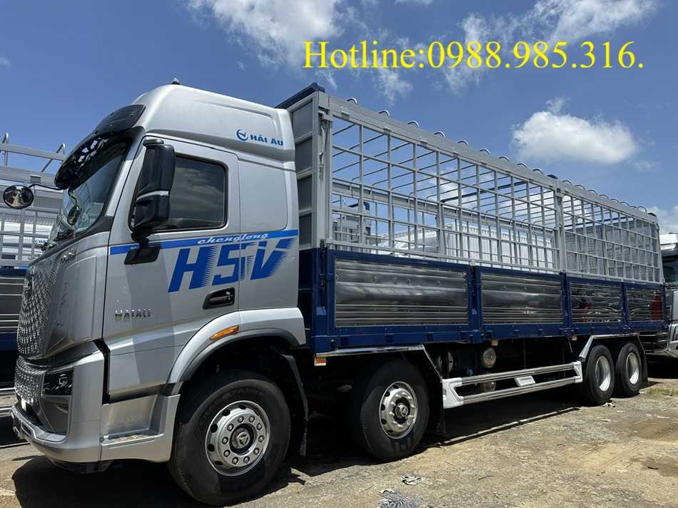 Xe tải thùng 4 chân Chenglong H5V 8X4 310hp